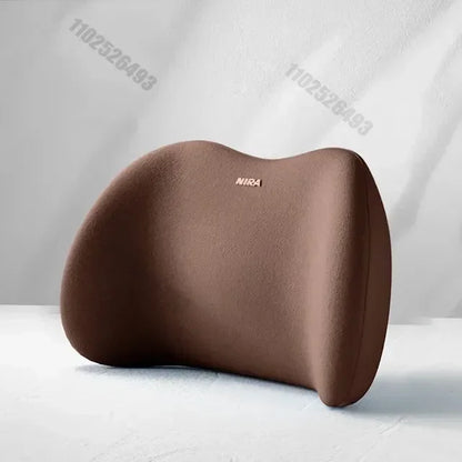 Lumbar Support Pillow,Ergonomic Lumbar Pillow for Car Seat, Office Chair,Bed Recliner,Memory Foam Cushion Back Support Pillow