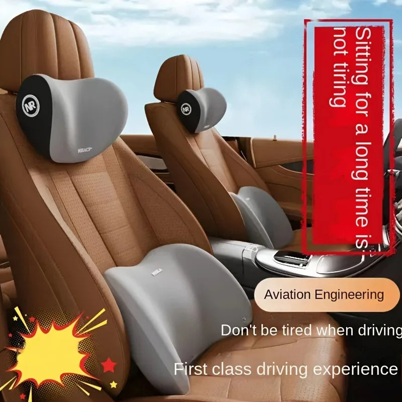 Lumbar Support Pillow,Ergonomic Lumbar Pillow for Car Seat, Office Chair,Bed Recliner,Memory Foam Cushion Back Support Pillow
